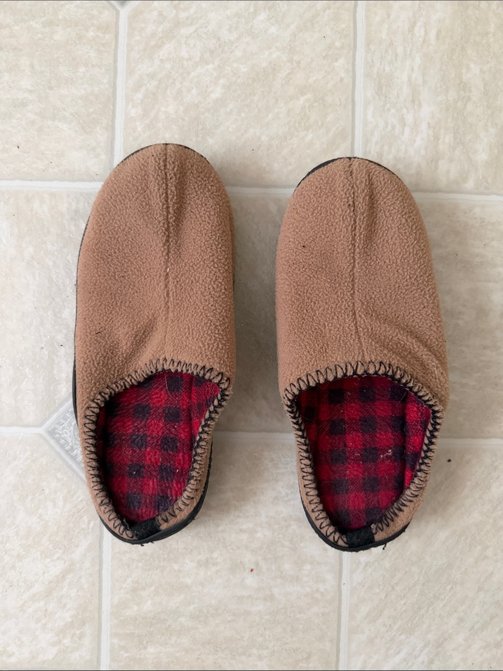 Tan House Shoes